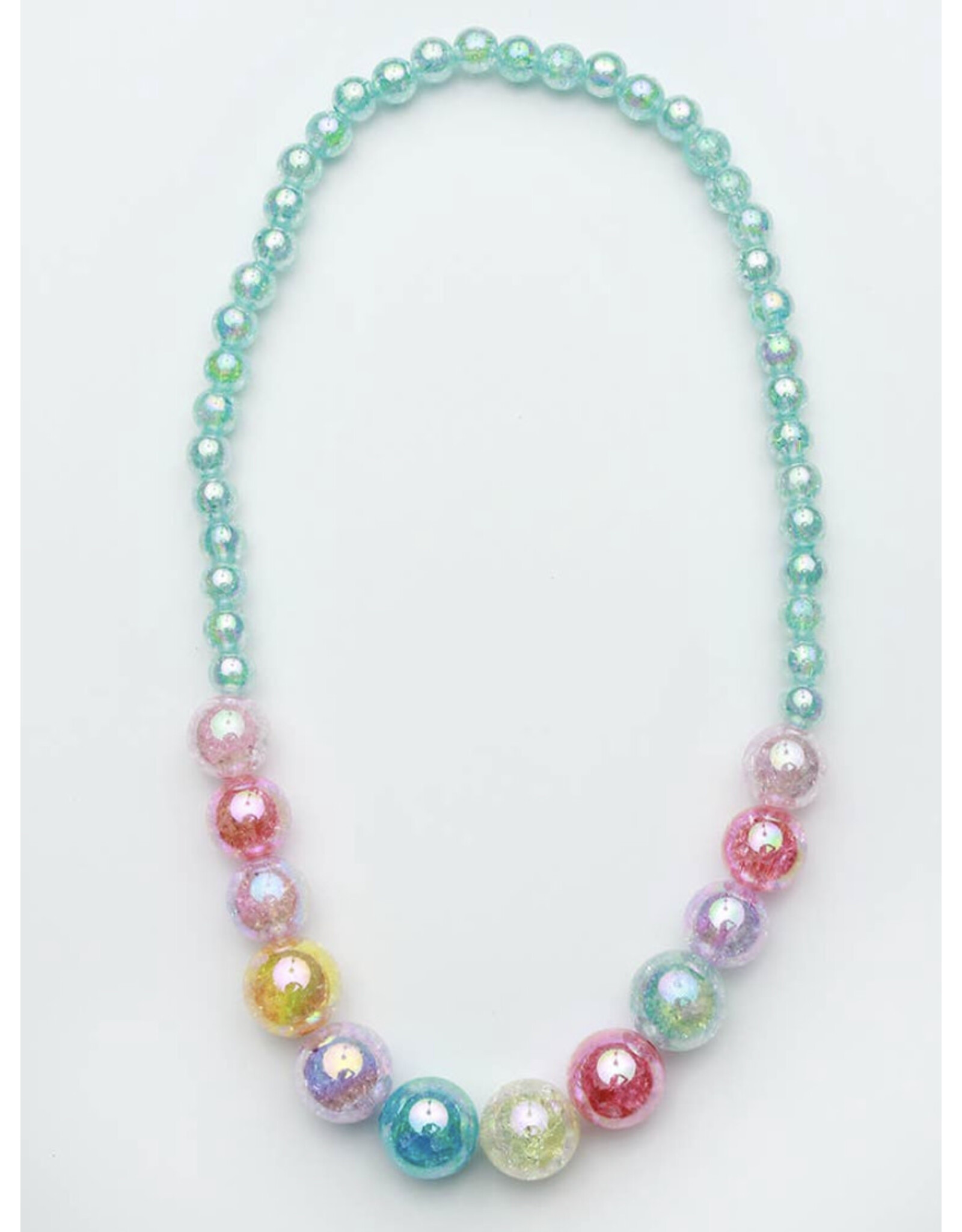 Sparkle Sisters Sparkle Sisters- Beaded Watercolor Necklace Blue