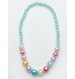 Sparkle Sisters Sparkle Sisters- Beaded Watercolor Necklace Blue