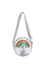 Sparkle Sisters Sparkle Sisters- Rainbow Sequin Purse Silver