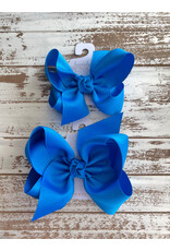 Beyond Creations Beyond Creations- Blue Magic Grosgrain Knot Bow