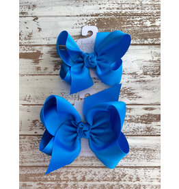 Beyond Creations Beyond Creations- Blue Magic Grosgrain Knot Bow