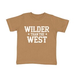 Sweet Wink- Wilder Than The West S/S Mocha TShirt