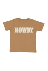 Sweet Wink- Howdy Patch S/S Mocha TShirt