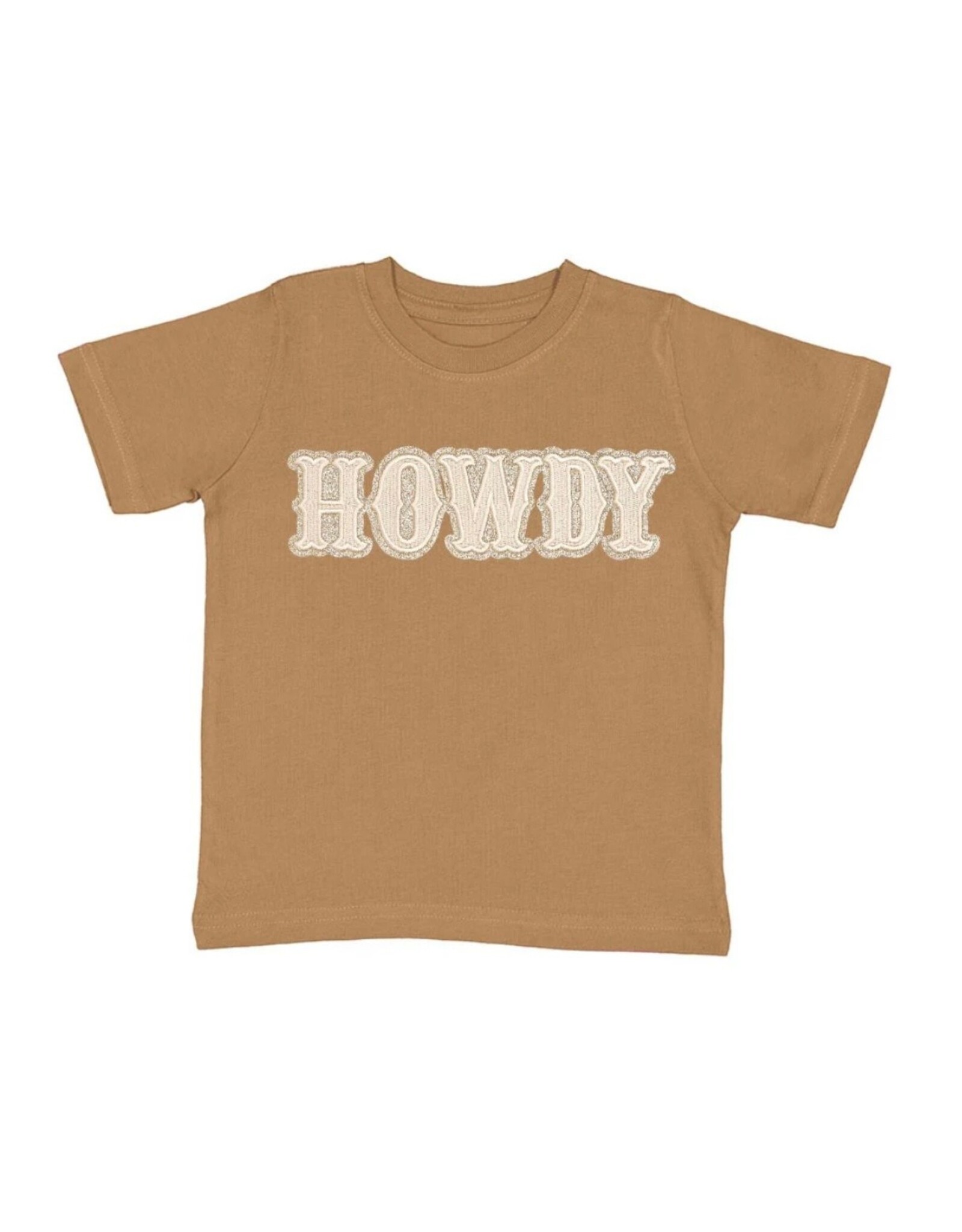 Sweet Wink- Howdy Patch S/S Mocha TShirt
