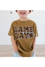 Sweet Wink Sweet Wink- GAMEDAY Patch S/S Mocha TShirt