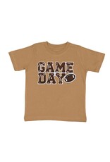 Sweet Wink Sweet Wink- GAMEDAY Patch S/S Mocha TShirt