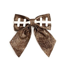 Sweet Wink- Football Bow Clip