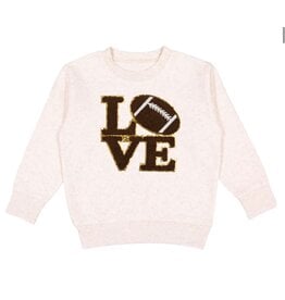 Sweet Wink Sweet Wink- Football Love Patch Sweatshirt