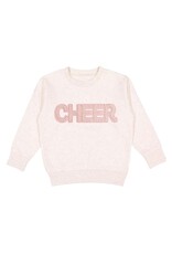Sweet Wink- CHEER Pearl Patch Natural Sweatshirt