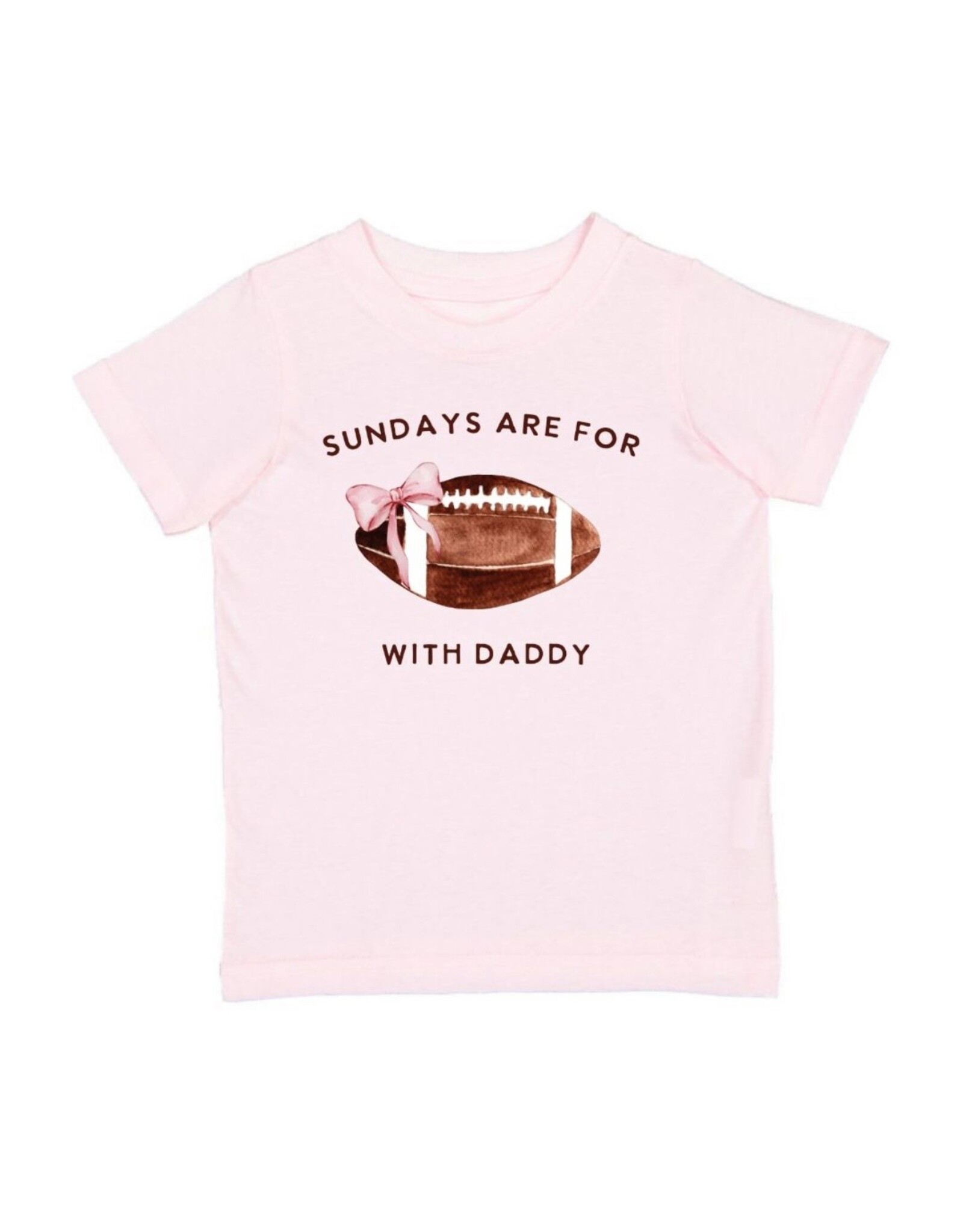 Sweet Wink- Football with Daddy S/S Ballet TShirt