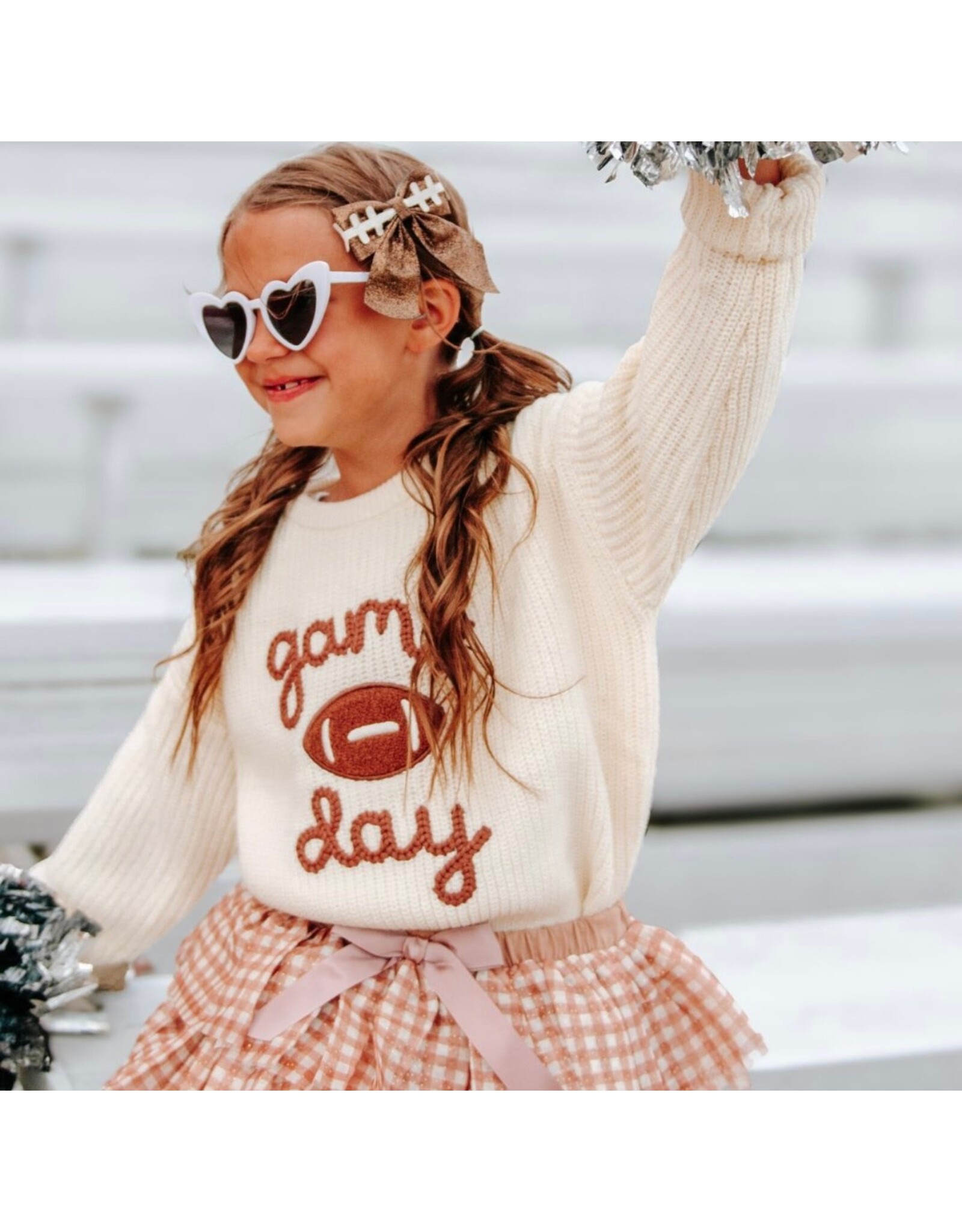 Sweet Wink- Gameday Knit Sweater