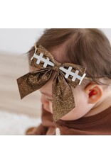 Sweet Wink- Football Bow Baby Headband