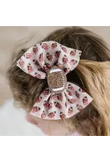Sweet Wink- Football Cutie Tulle Bow Clip