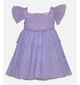 Bonnie  Jean Bonnie Jean- Josie Smocked Dress with Jacket