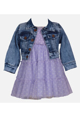 Bonnie  Jean Bonnie Jean- Josie Smocked Dress with Jacket