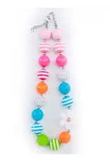 Sparkle Sisters Sparkle Sisters- Spring Flower Chunky Necklace