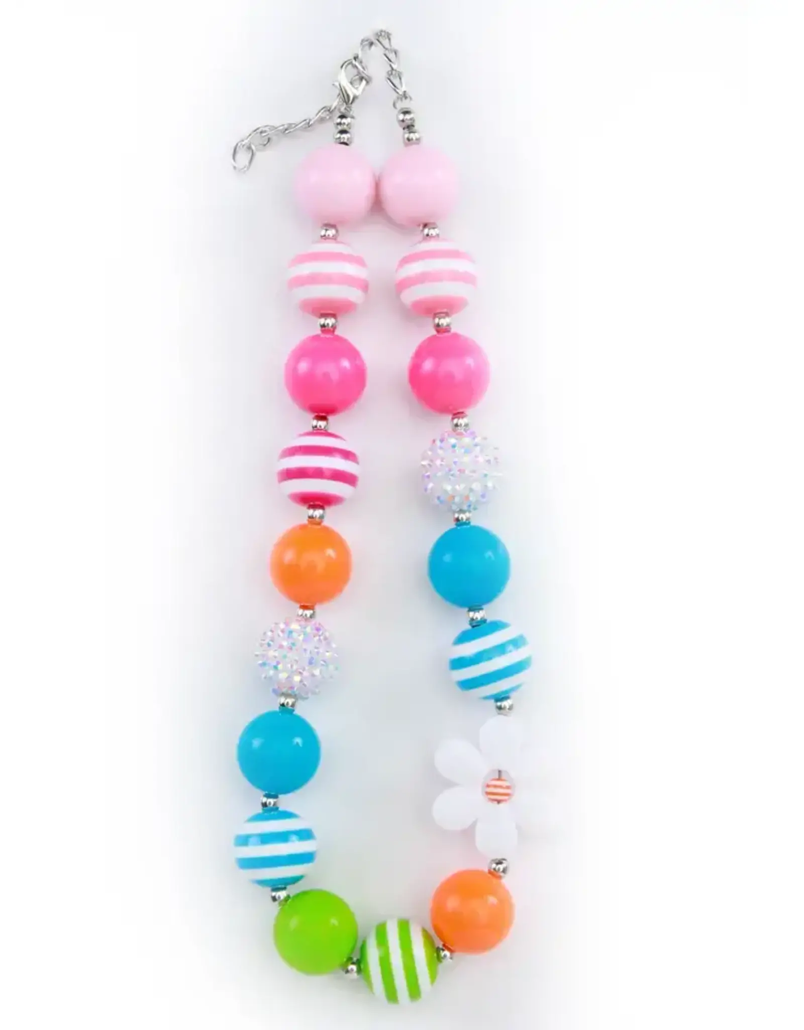 Sparkle Sisters Sparkle Sisters- Spring Flower Chunky Necklace