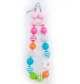 Sparkle Sisters Sparkle Sisters- Spring Flower Chunky Necklace