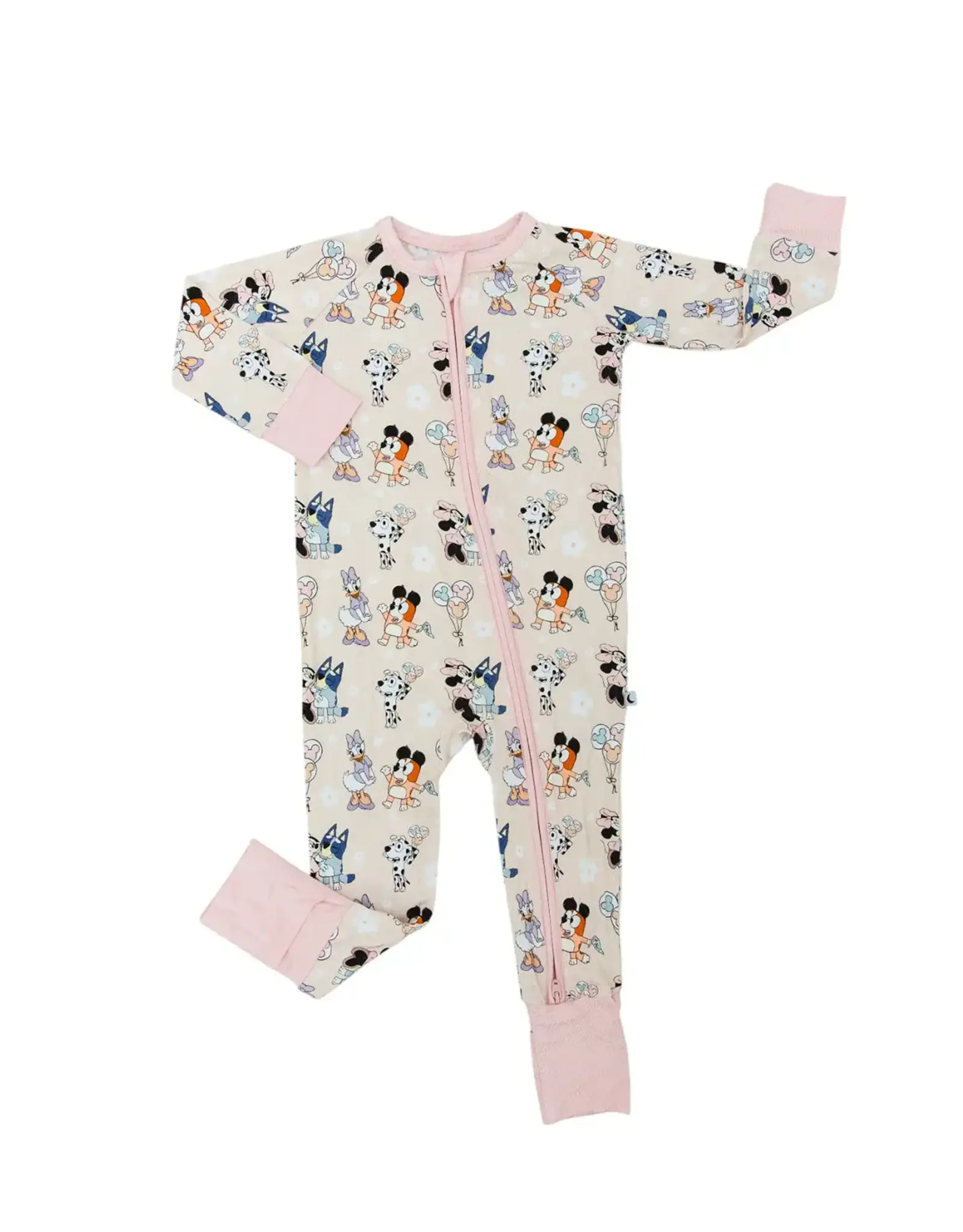 Jensen's Jammies Jensen's Jammies- Blooming Besties Zippy