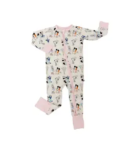 Jensen's Jammies Jensen's Jammies- Blooming Besties Zippy