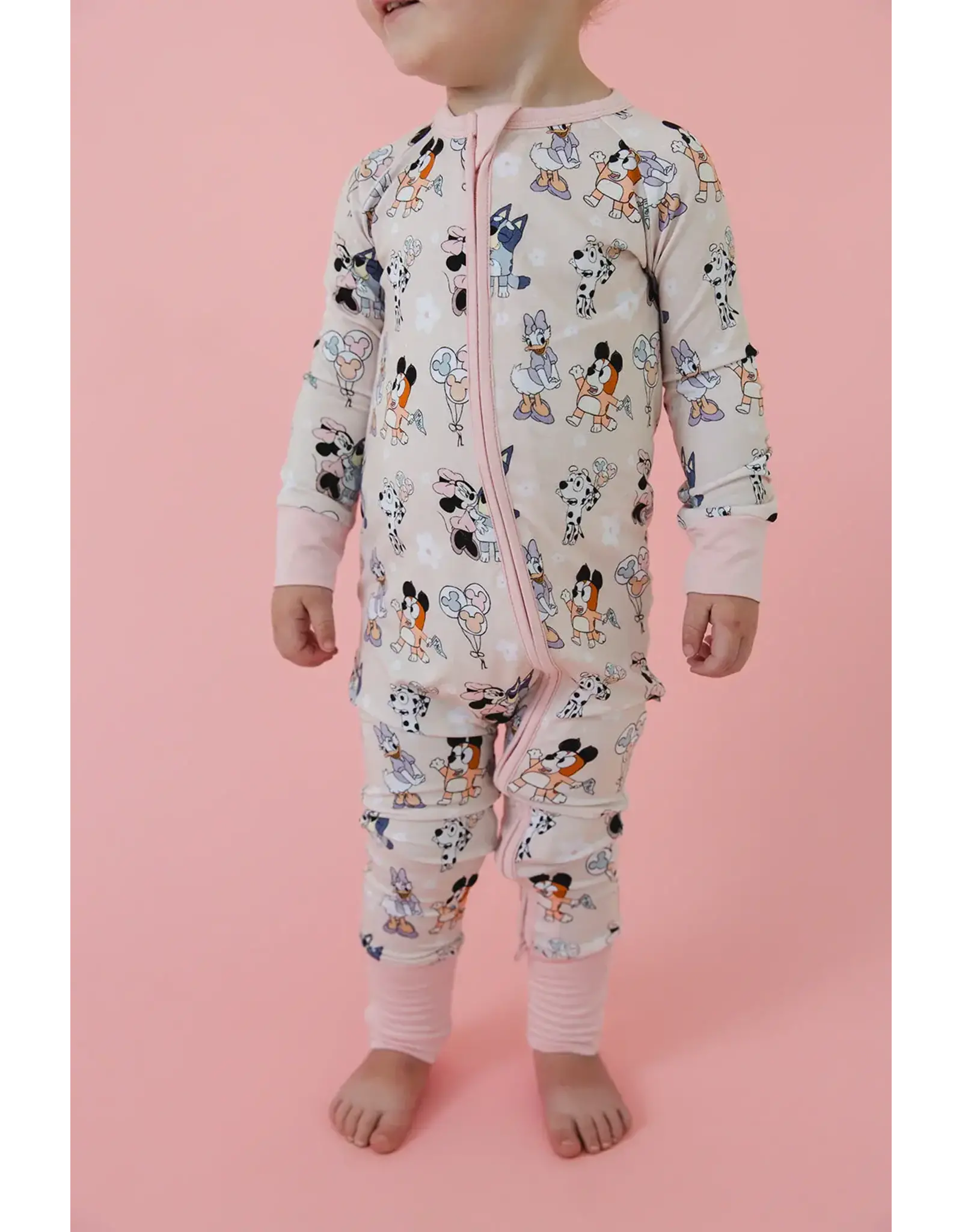 Jensen's Jammies Jensen's Jammies- Blooming Besties Zippy