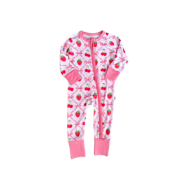 Jensen's Jammies Jensen's Jammies- Strawberry Zippy