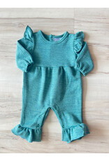 Three Sisters Three Sisters- Scottie Romper Teal