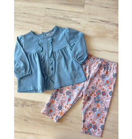 Three Sisters Three Sisters- Blue Floral Demi Set