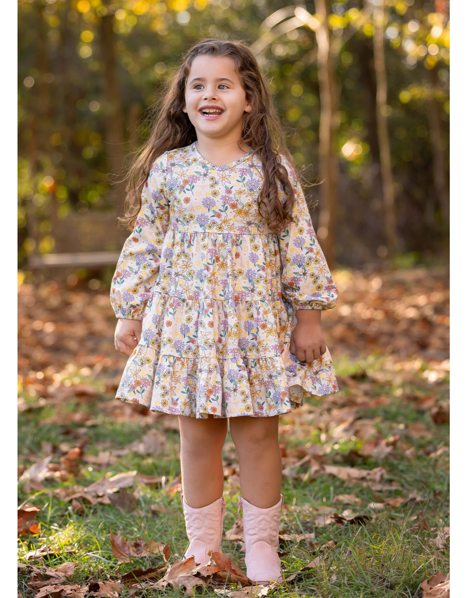 Mabel & Honey Mabel & Honey- Flower Field Dress