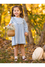 Mabel & Honey Mabel & Honey- Blue Blair Dress