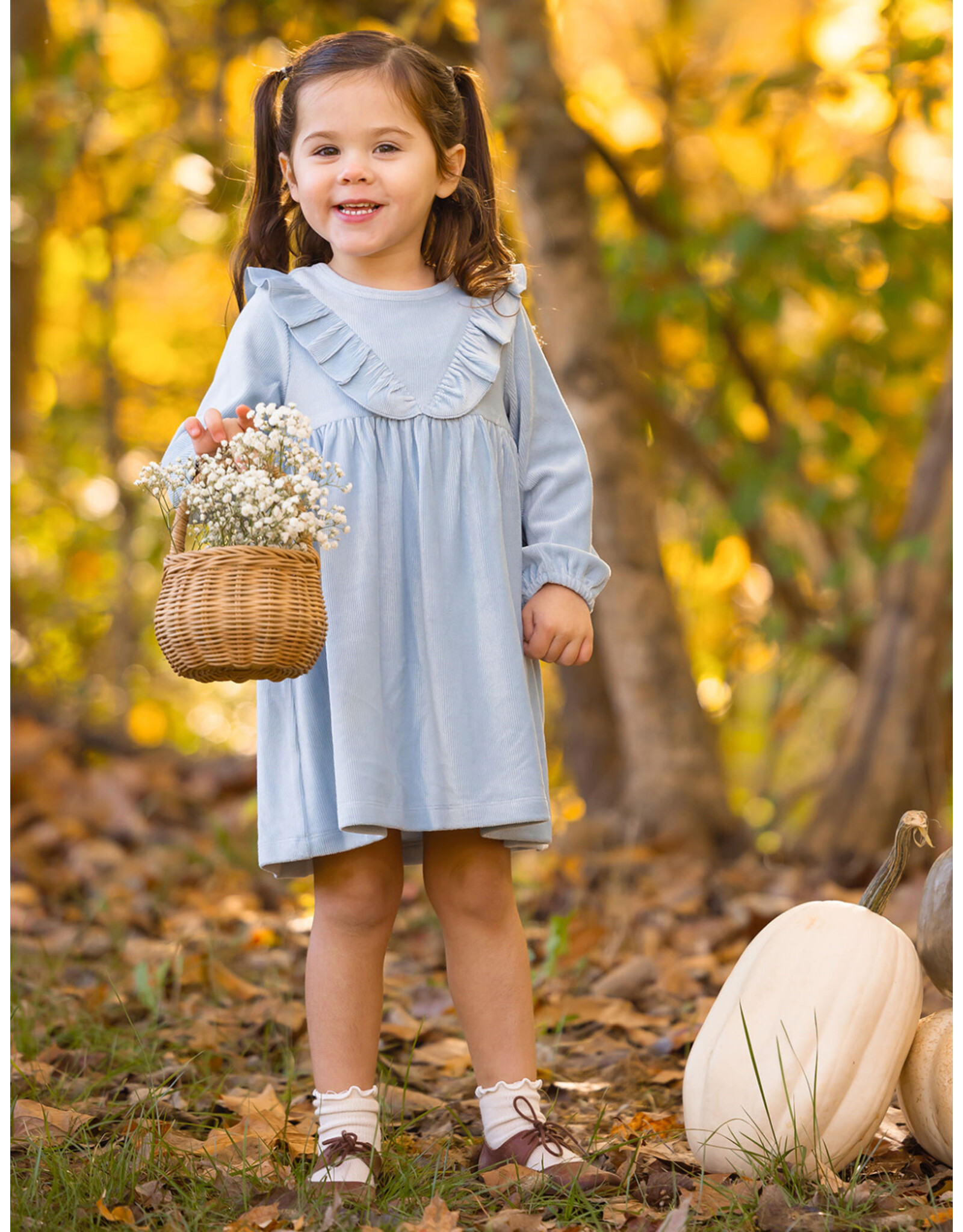 Mabel & Honey Mabel & Honey- Blue Blair Dress