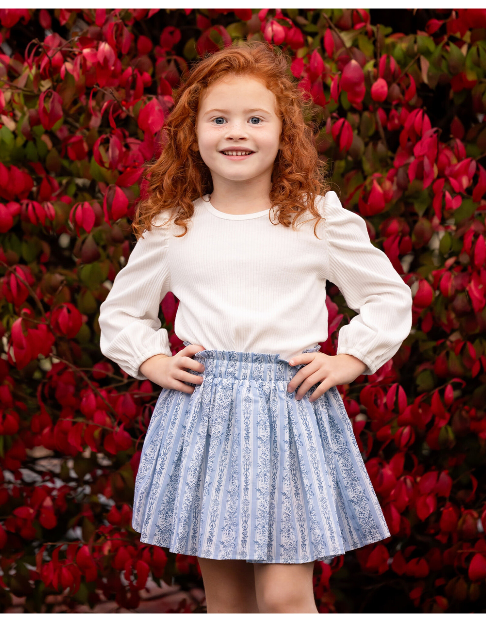 Mabel & Honey Mabel & Honey- Georgina Blue 2PC Set