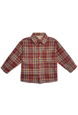 Beckett Bear Beckett & Bear-  Noah Red L/S Button Down Shirt