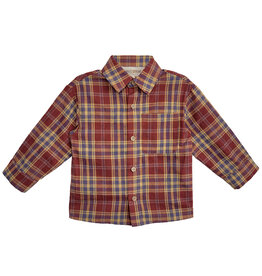 Beckett Bear Beckett & Bear-  Noah Red L/S Button Down Shirt