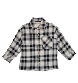 Beckett Bear Beckett & Bear- Elijah Black L/S Button Down Shirt