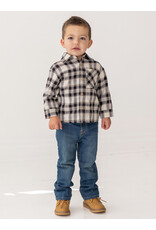 Beckett Bear Beckett & Bear- Elijah Black L/S Button Down Shirt