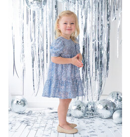 Isobella & Chloe Isobella & Chloe- Starry Sparkle Blue Dress
