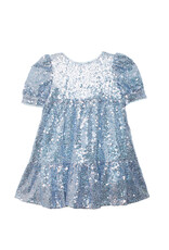 Isobella & Chloe Isobella & Chloe- Starry Sparkle Blue Dress