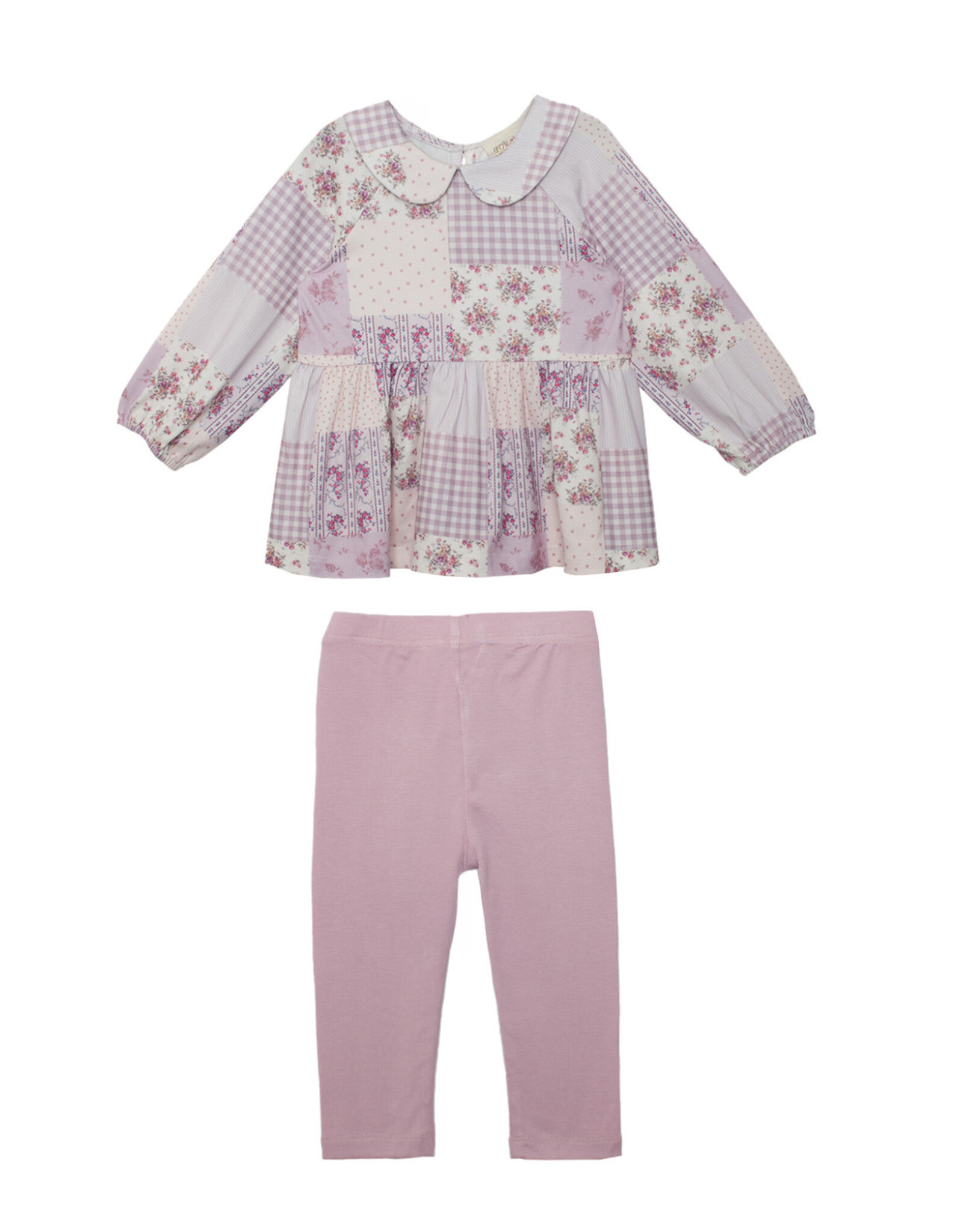 Mabel & Honey Mabel & Honey- Purple Liliana 2 Pc Set