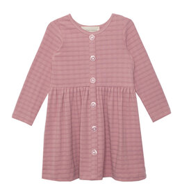 Mabel & Honey Mabel & Honey- Solid Purple Liliana Dress
