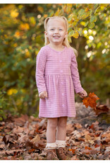 Mabel & Honey Mabel & Honey- Solid Purple Liliana Dress