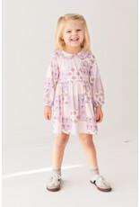 Mabel & Honey Mabel & Honey- Purple Liliana Dress