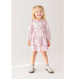 Mabel & Honey Mabel & Honey- Purple Liliana Dress