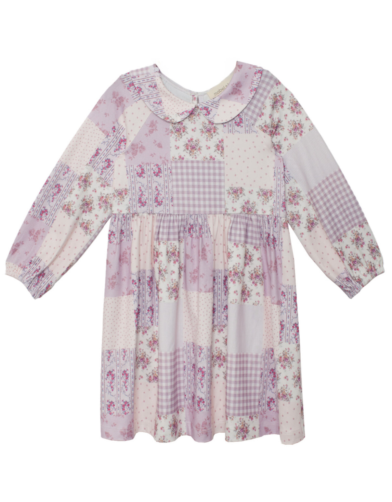 Mabel & Honey Mabel & Honey- Purple Liliana Dress