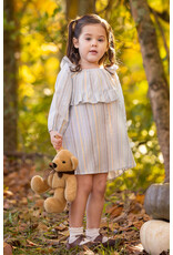 Mabel & Honey Mabel & Honey- Brooklyn Blue & Yellow Dress