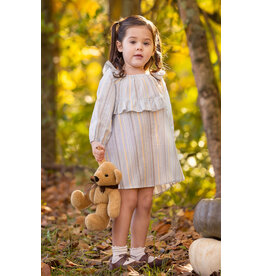 Mabel & Honey Mabel & Honey- Brooklyn Blue & Yellow Dress