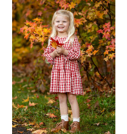 Mabel & Honey Mabel & Honey- Tis the Season Red Dress