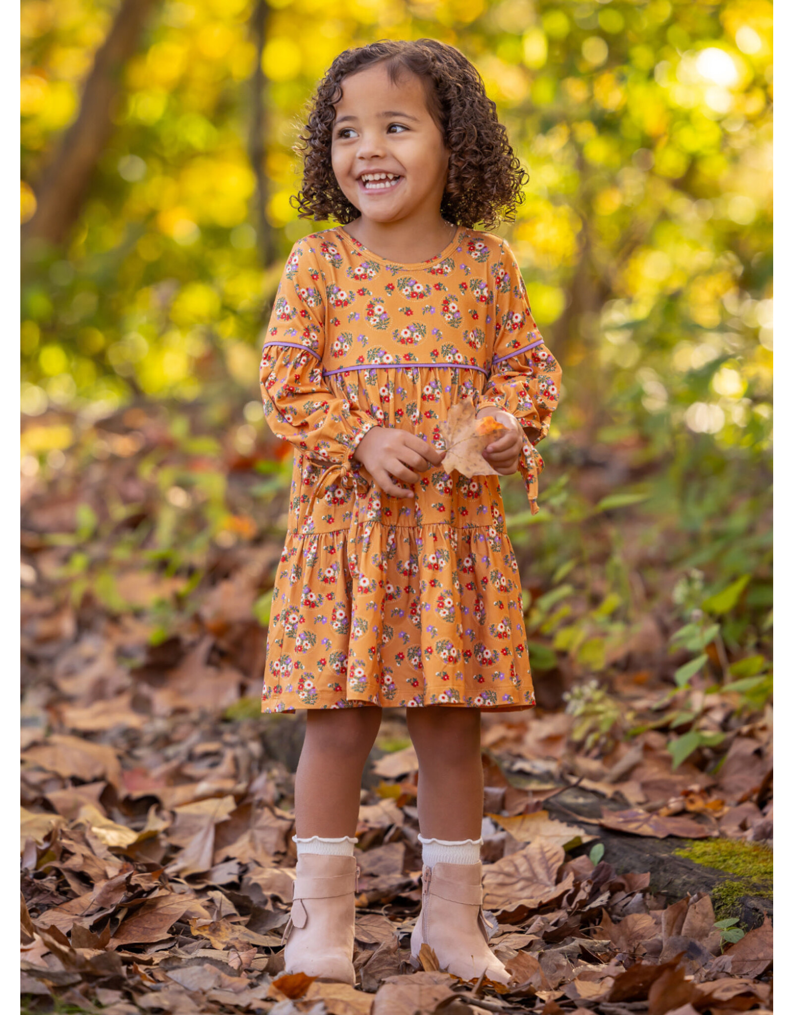 Mabel & Honey Mabel & Honey- Olivia Yellow Dress