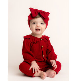 Mabel & Honey Mabel & Honey- Rosie Red Romper