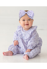 Mabel & Honey Mabel & Honey- Purple Lana Romper